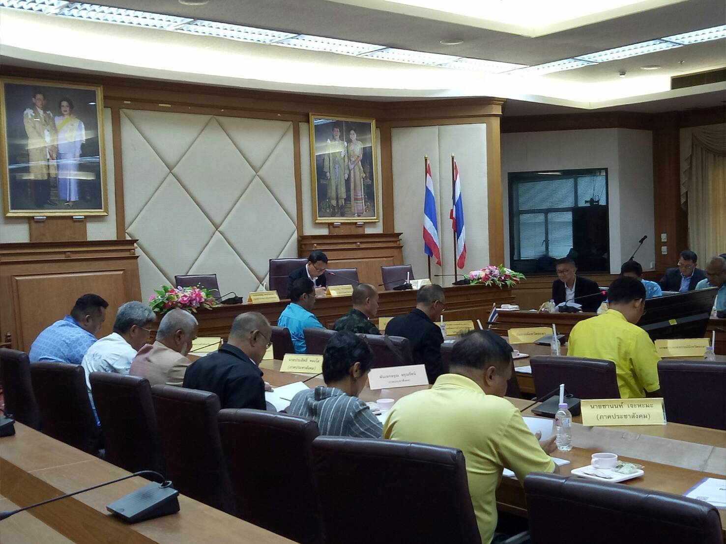 พัฒนาการจังหวัดยะลา ประชุมคณะกรรมการบริหารงานจังหวัดแบบบูรณาการ จังหวัดยะลา (ก.บ.จ.ยล.) ครั้งที่ 4/2562