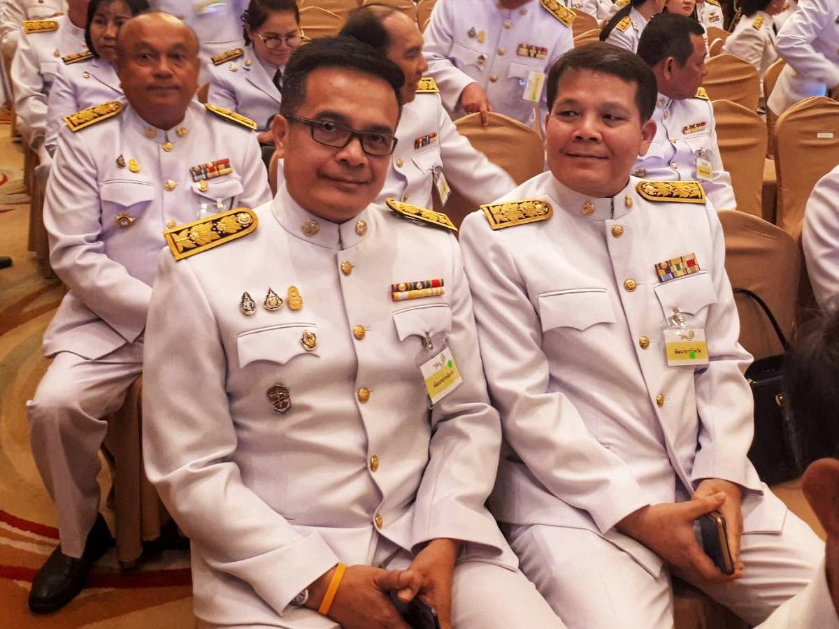รองผู้ว่าราชการจังหวัดยะลา ได้เข้ารับพระราชทานขวัญถุงกองทุนแม่ของแผ่นดิน