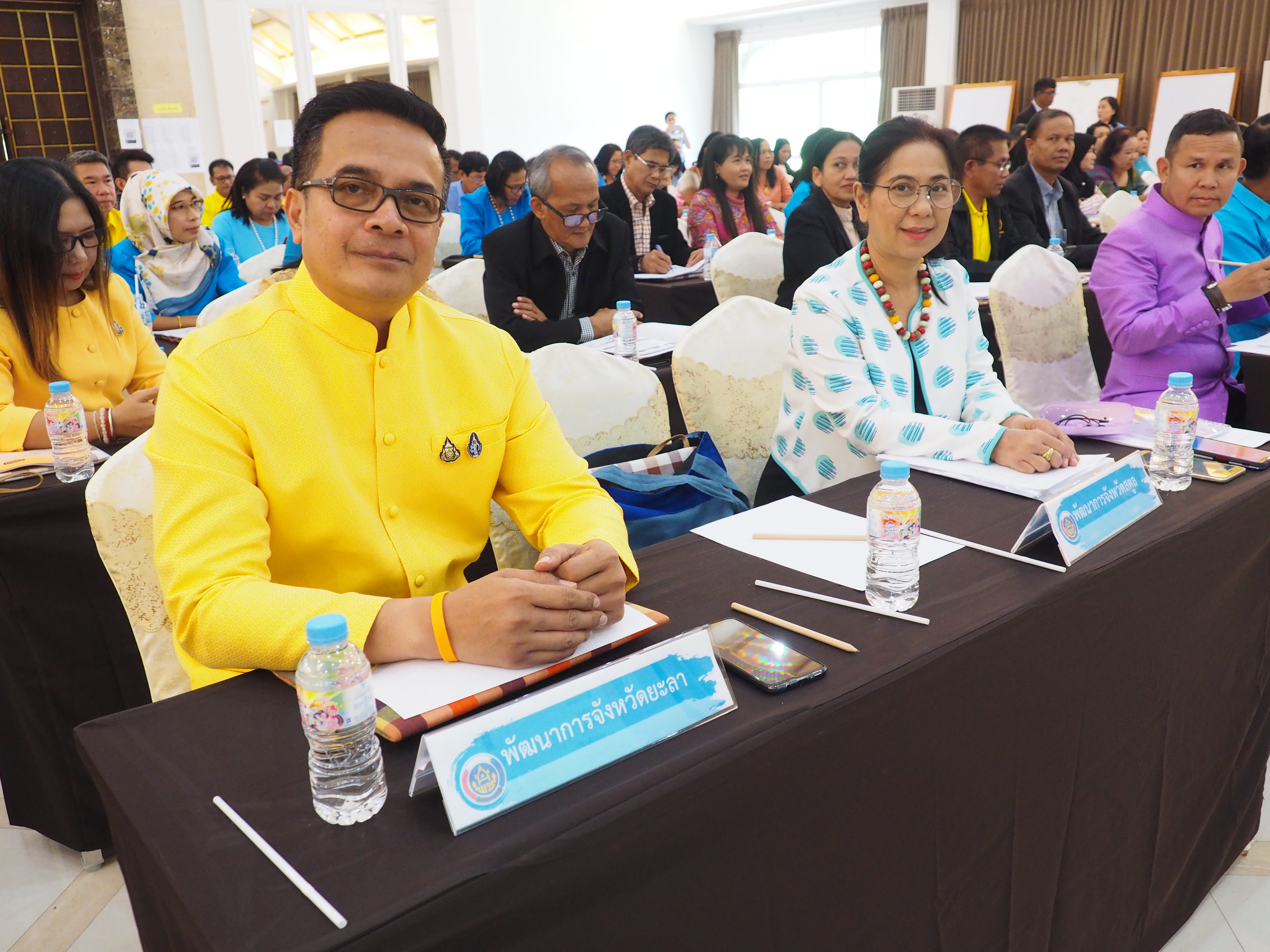 พัฒนาการอำเภอ และนักวิชาการพัฒนาชุมชน ร่วมในการประชุมเชิงปฏิบัติการตรวจติดตามผลการดำเนินงานของหน่วยรับตรวจรายไตรมาส ครั้งที่ 2/2562