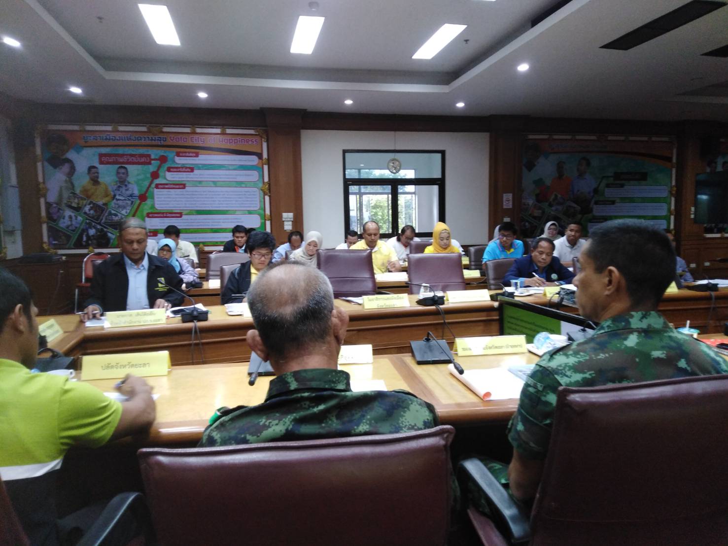 พช.ยะลา ร่วมประชุมการเตรียมการป้องกันและแก้ไขปัญหาภัยแล้งและอุทกภัย​ ปี 2562