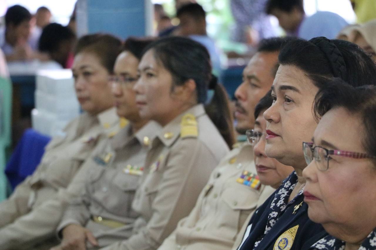 พช.ยะลา ร่วมโครงการน้ำพระทัยพระราชทานส่วนภูมิภาคสภาสังคมสงเคราะห์ฯ ประจำปี 2562