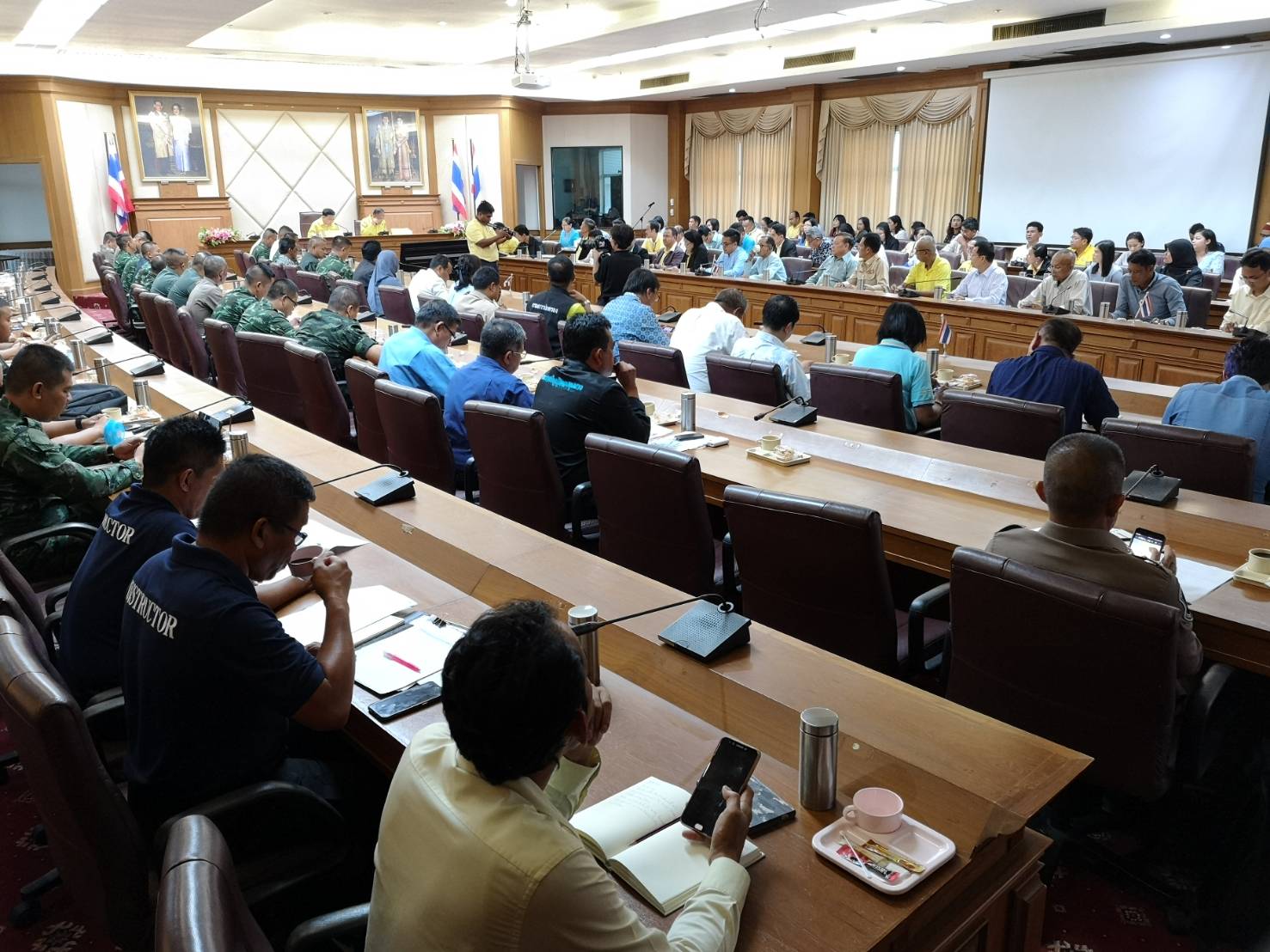 พัฒนาการจังหวัดยะลา เข้าประชุมเตรียมความพร้อมในการเดินทางมาตรวจราชการของนายกรัฐมนตรี พลเอก ประยุทธ์ จันทร์โอชา