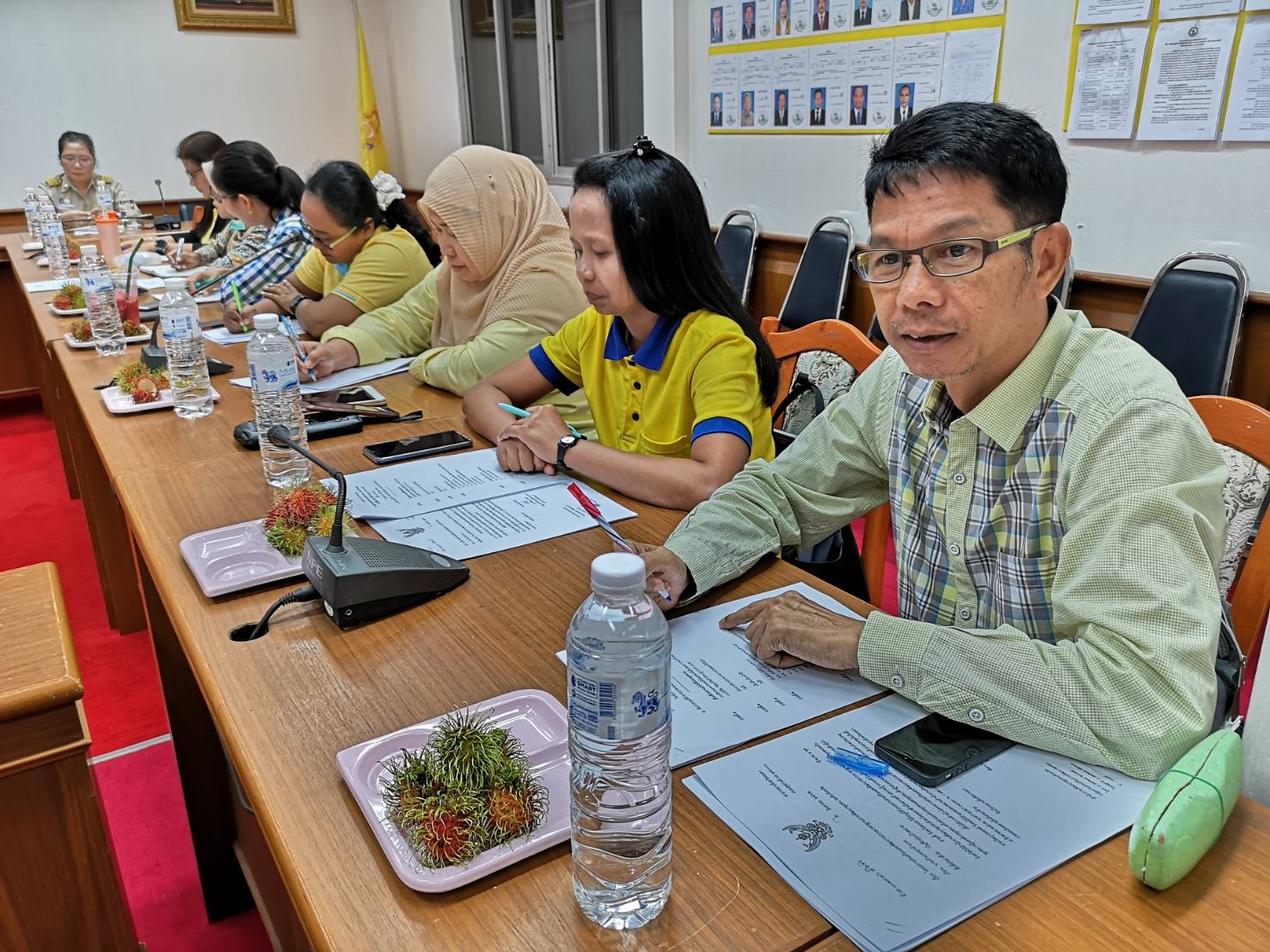 พัฒนาการจังหวัดยะลา เป็นประธานการประชุมเตรียมความพร้อมงานมหกรรมผลไม้และของดีเมืองยะลา ประจำปี 2562 ภายใต้ชื่อ “สัมมาชีพก้าวไกล สู่ OTOP สากล”