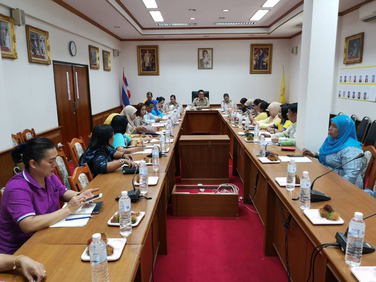 พัฒนาการจังหวัดยะลา เป็นประธานการประชุมเตรียมความพร้อมงานมหกรรมผลไม้และของดีเมืองยะลา ประจำปี 2562 ภายใต้ชื่อ “สัมมาชีพก้าวไกล สู่ OTOP สากล”