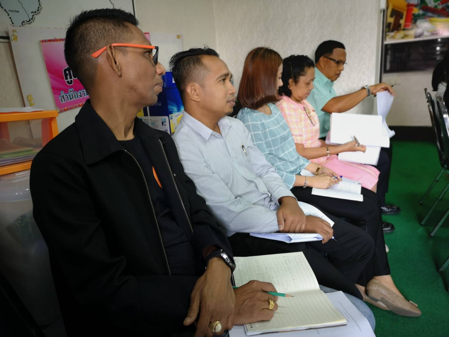 พัฒนาการจังหวัดยะลา เป็นประธานการชุมหารือข้อราชการ ( Morning Brief )