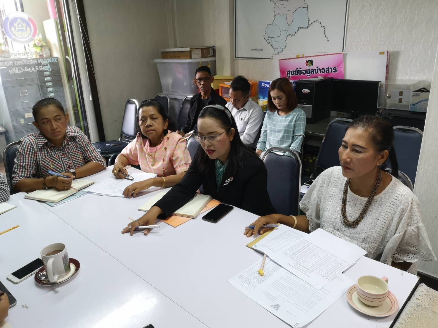 พัฒนาการจังหวัดยะลา เป็นประธานการชุมหารือข้อราชการ ( Morning Brief )