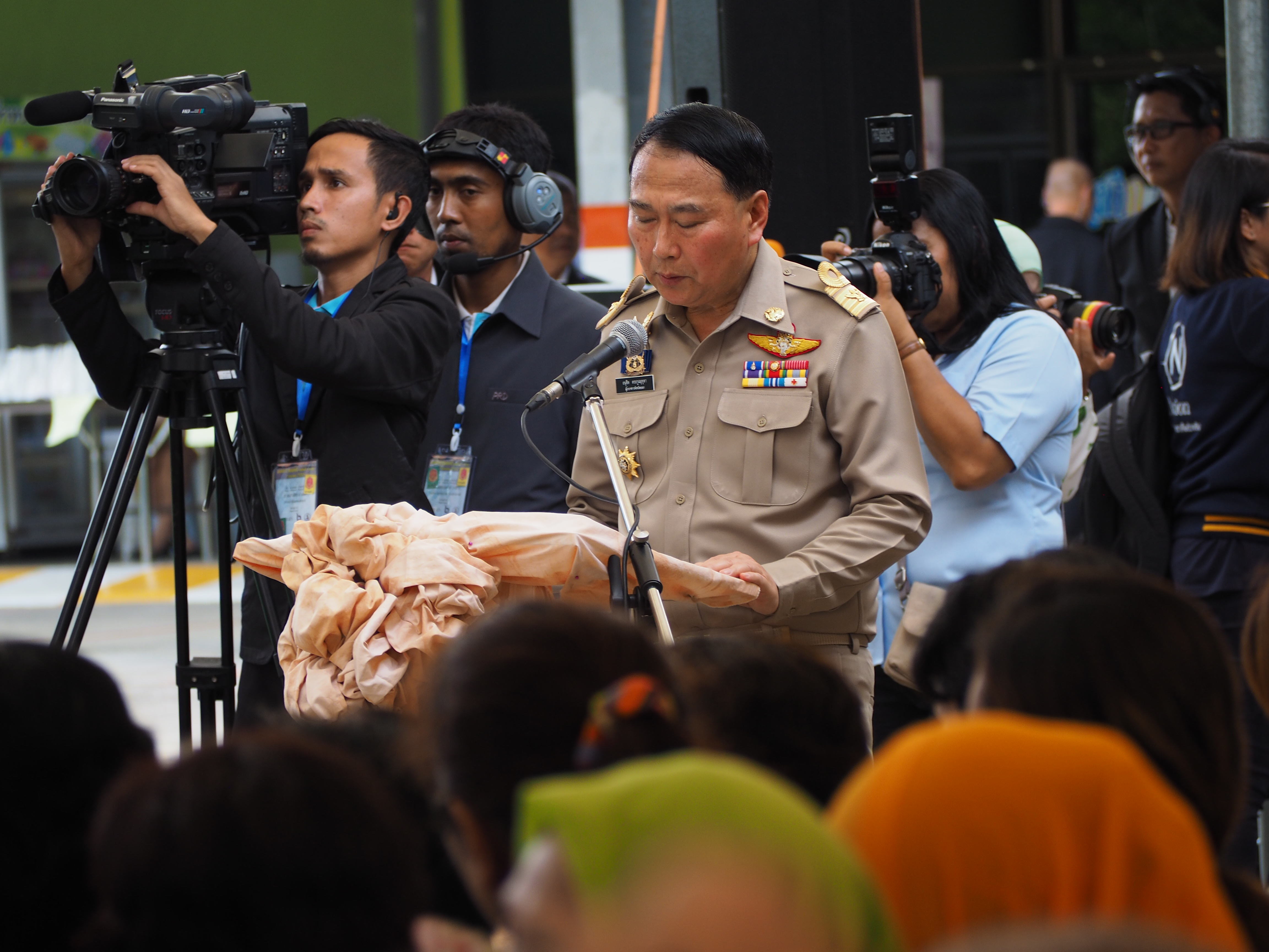 พัฒนาการจังหวัดยะลา ร่วมให้การต้อนรับพลเอกประยุทธ์ จันทร์โอชา นายกรัฐมนตรี