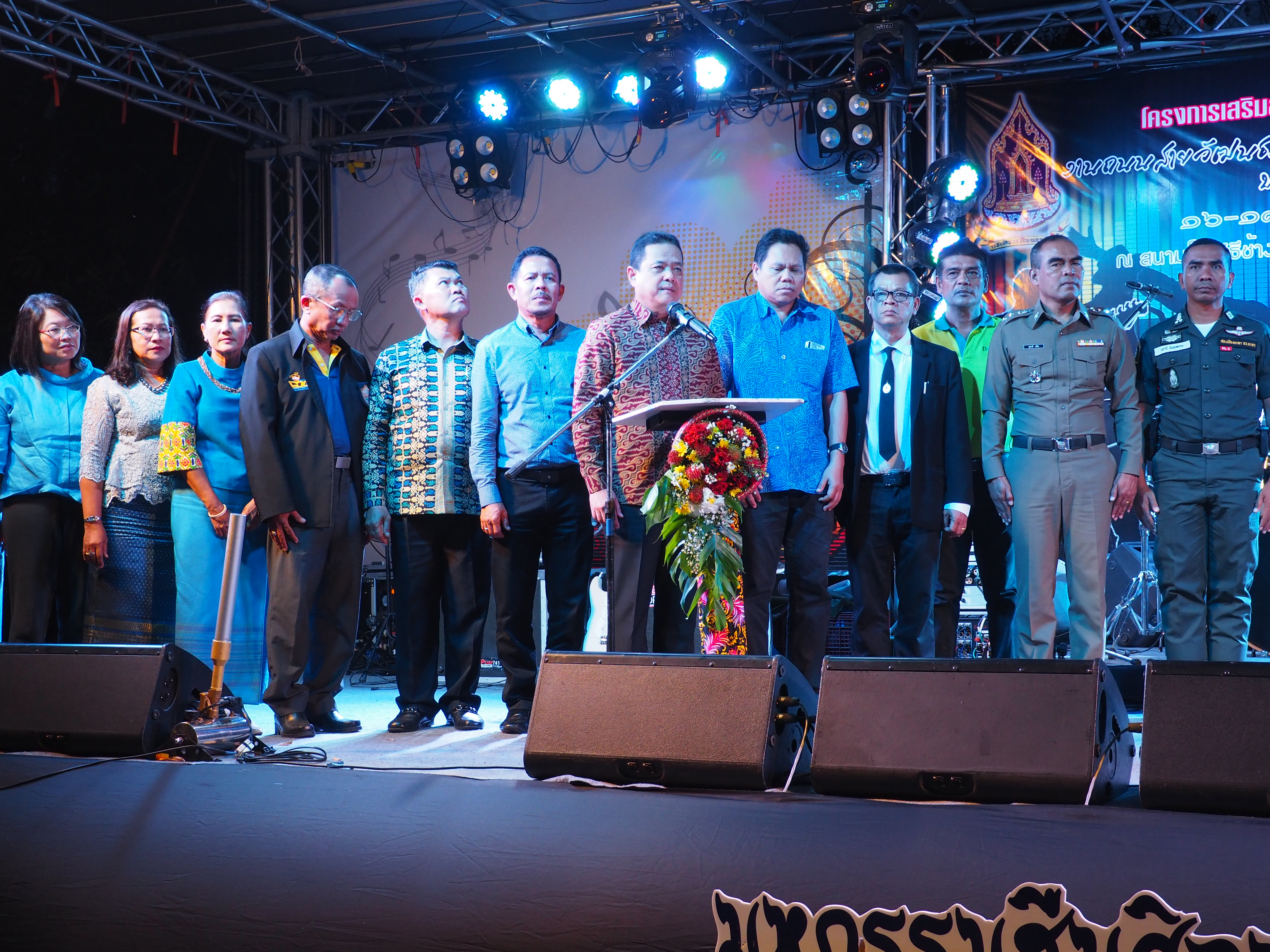 พัฒนาชุมชนยะลา ร่วมเป็นเกียรติพิธีเปิดงานถนนสายวัฒนธรรม วิถีไทย วิถีถิ่น จังหวัดยะลา ประจำปี 2562