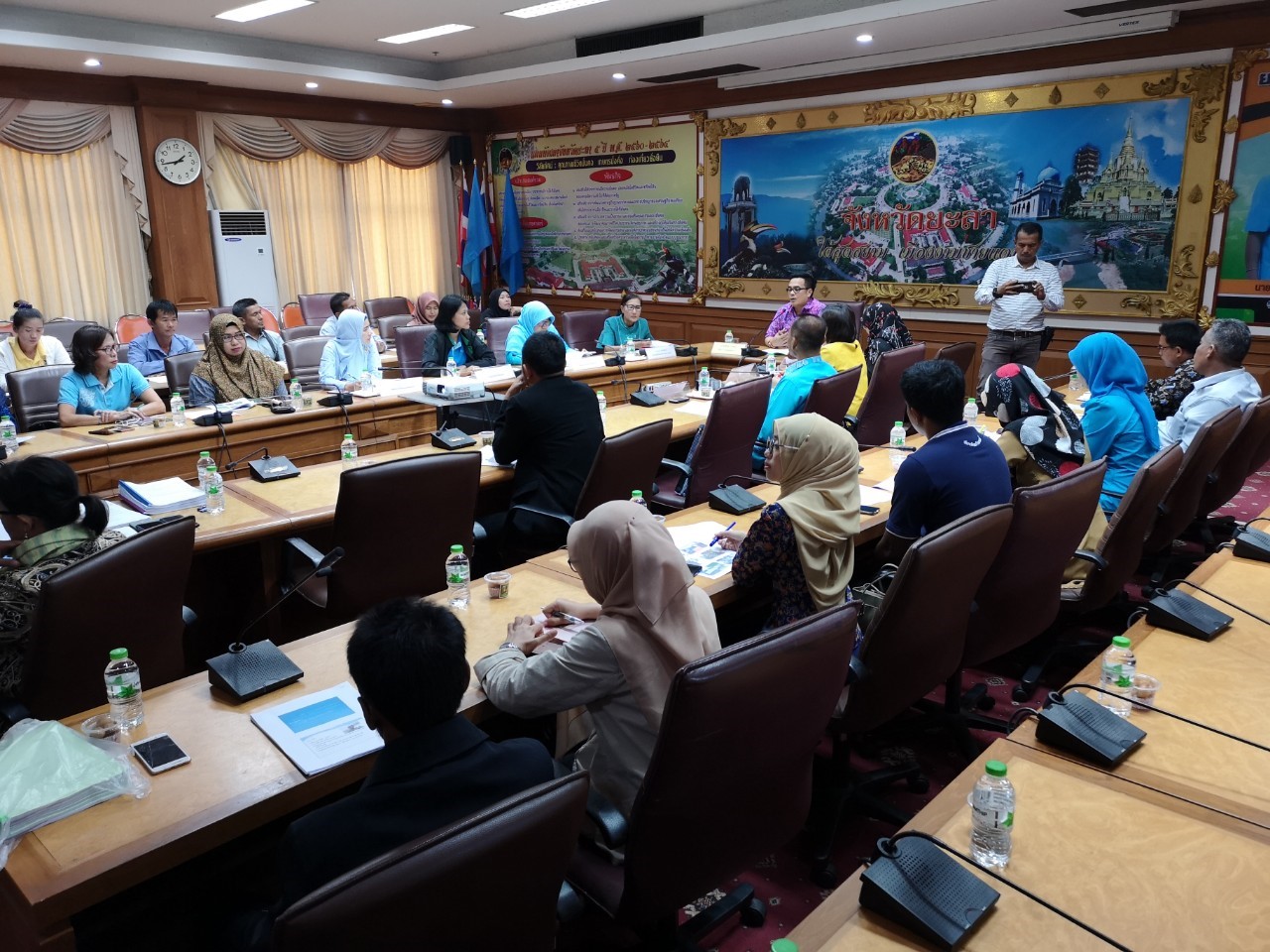 พัฒนาการจังหวัดยะลา​ เป็นประธานการประชุมคณะกรรมการรับรองมาตรฐานการพัฒนาชุมชน
