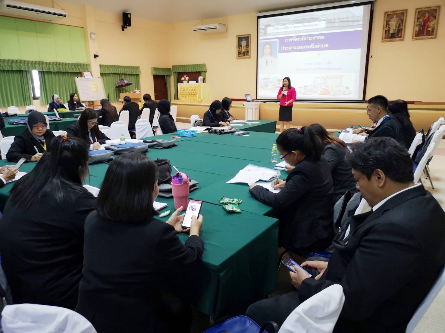 หน.สารสนเทศฯ ยะลา บรรยายในหัวข้อ “การจัดเวทีประชาคม” รุ่นที่ 4