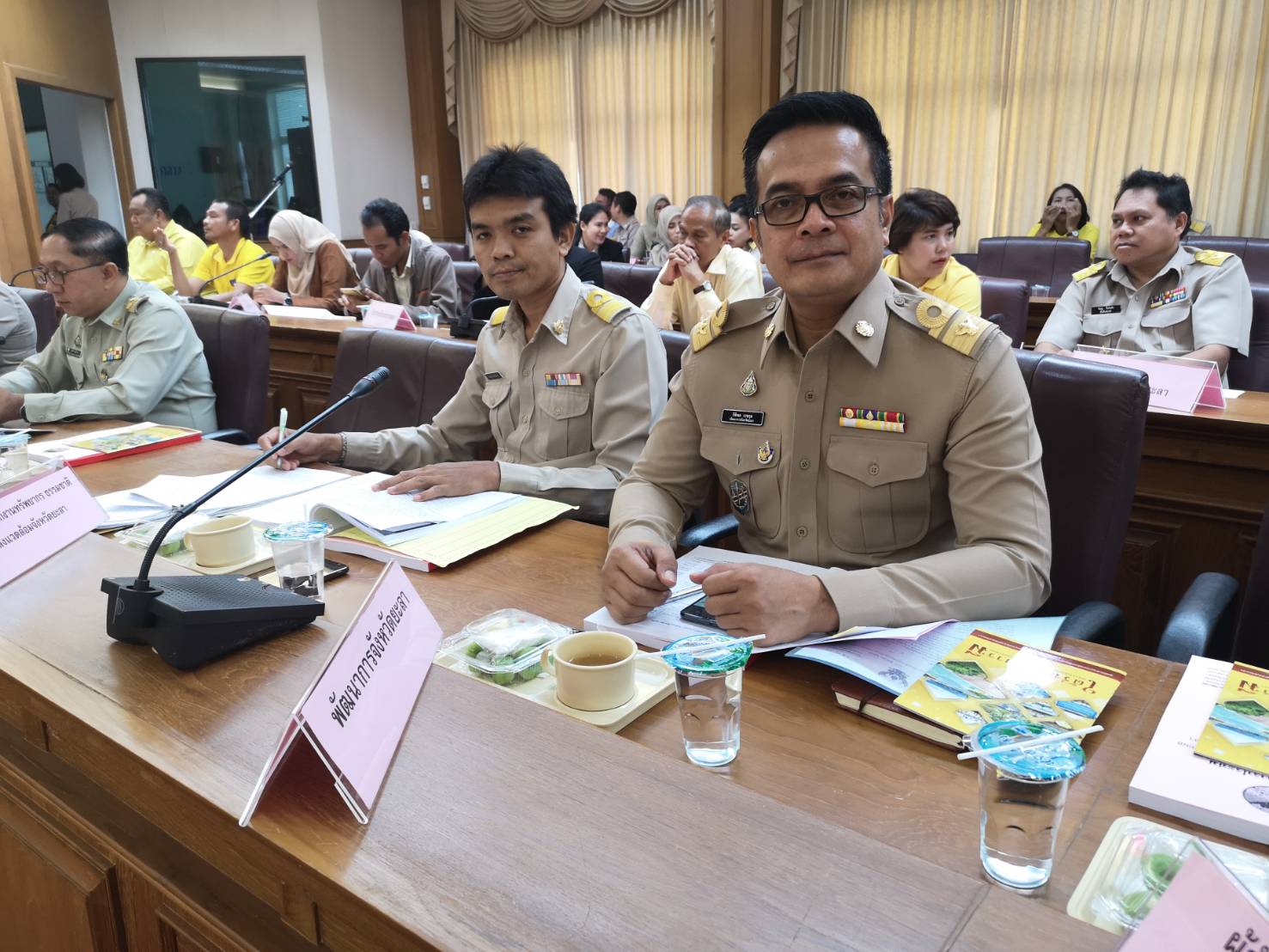 พัฒนาการจังหวัดยะลา เข้าร่วมการประชุมคณะกรรมการประสานงานการขับเคลื่อนและขยายผลโครงการอันเนื่องมาจากพระราชดำริ
