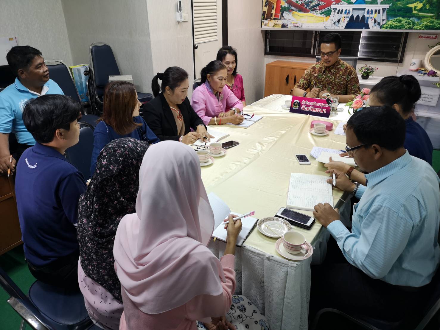 จังหวัดยะลา ประชุมหารือข้อราชการ ( Morning Brief ) ประจำเดือนกันยายน