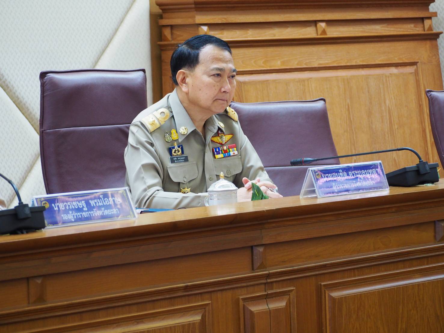พัฒนาการจังหวัดยะลา ร่วมในการประชุมคณะกรมการจังหวัด ครั้งที่ 9/2562