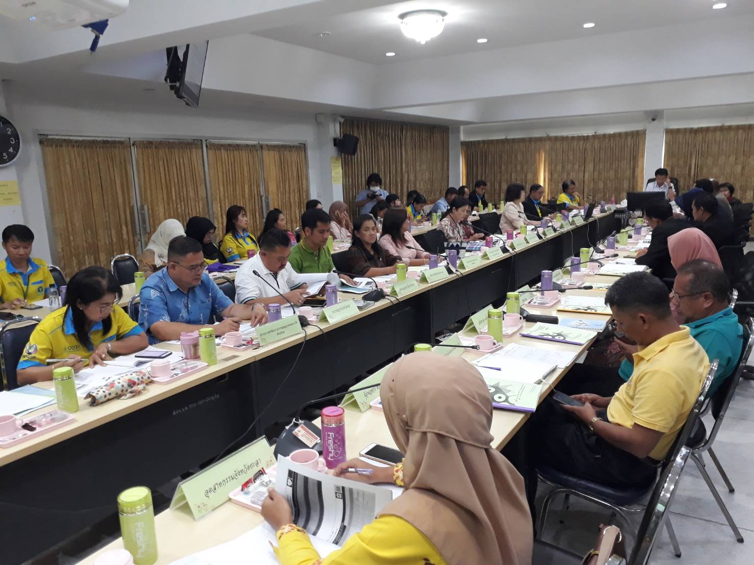 พช.ยะลา ร่วมประชุมรับฟังความคิดเห็นและประชาพิจารณ์ร่างยุทธศาสตร์การพัฒนาระบบสุขภาพจังหวัดยะลา ปีงบประมาณ 2563
