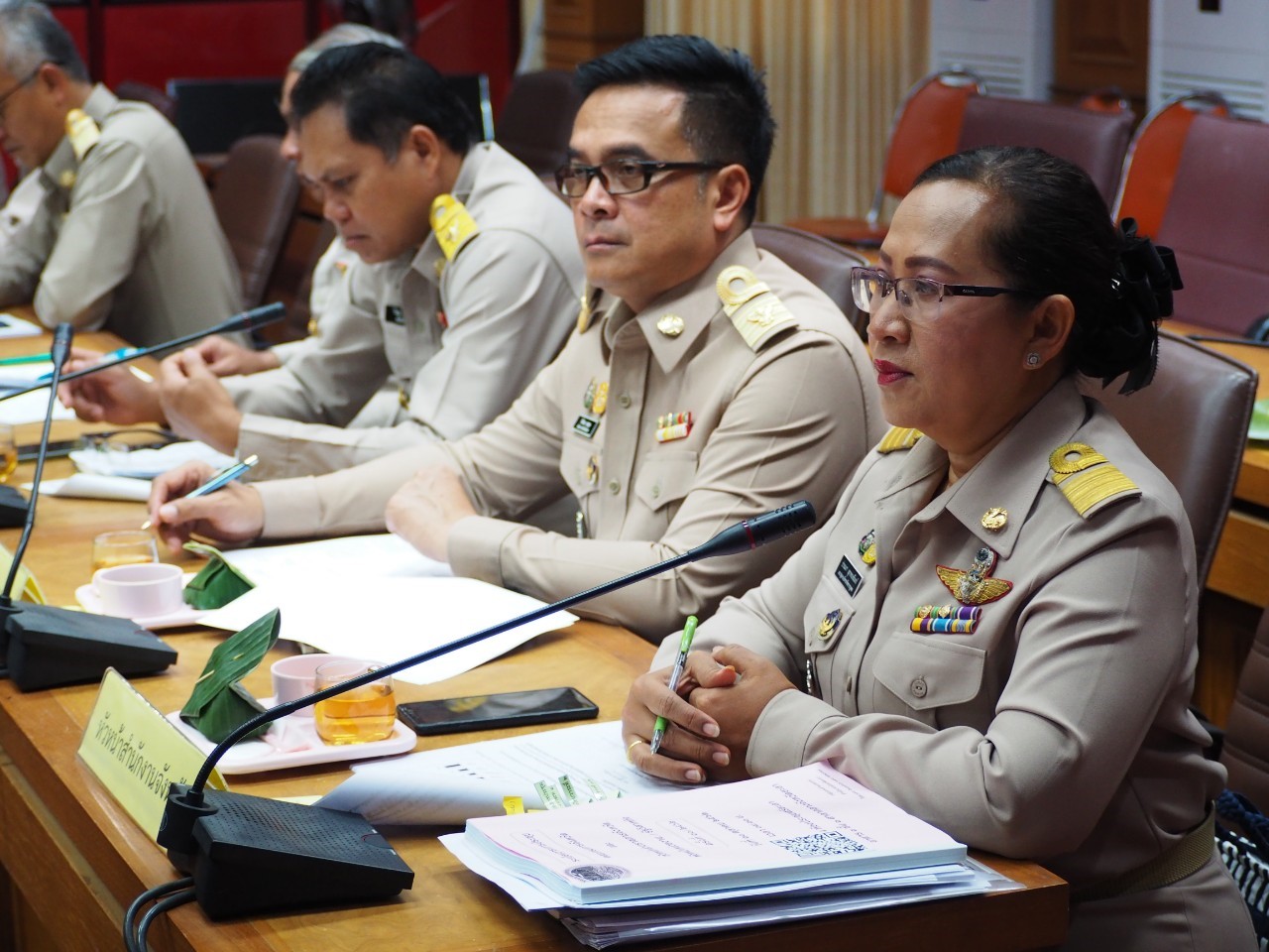 พัฒนาการจังหวัดยะลา ร่วมในการประชุมหัวหน้าส่วนราชการ หัวหน้าหน่วยงานรัฐวิสาหกิจ สังกัดกระทรวงมหาดไทย ประจำเดือนตุลาคม 2562
