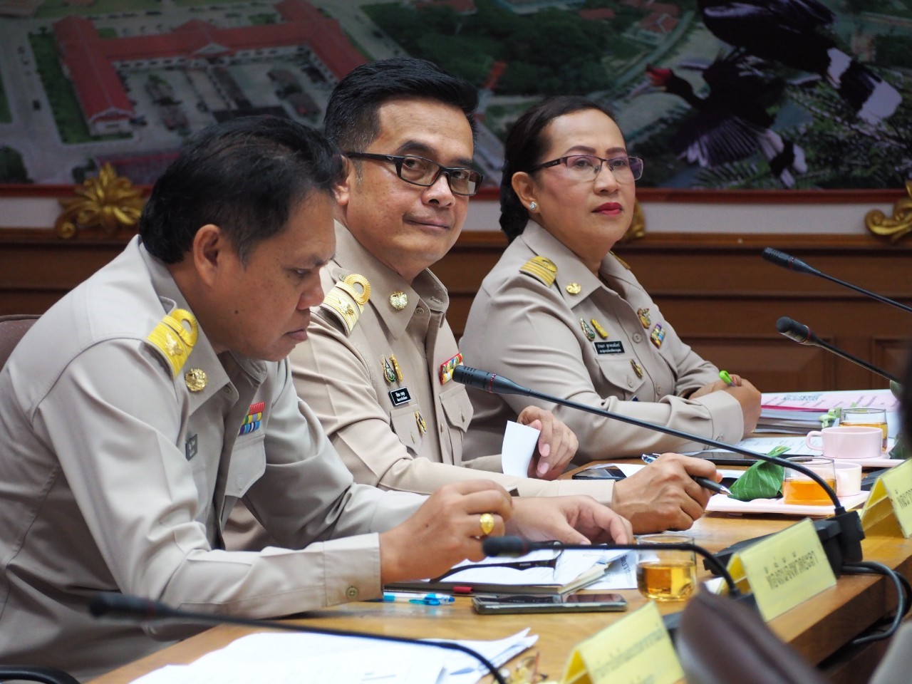 พัฒนาการจังหวัดยะลา ร่วมในการประชุมหัวหน้าส่วนราชการ หัวหน้าหน่วยงานรัฐวิสาหกิจ สังกัดกระทรวงมหาดไทย ประจำเดือนตุลาคม 2562
