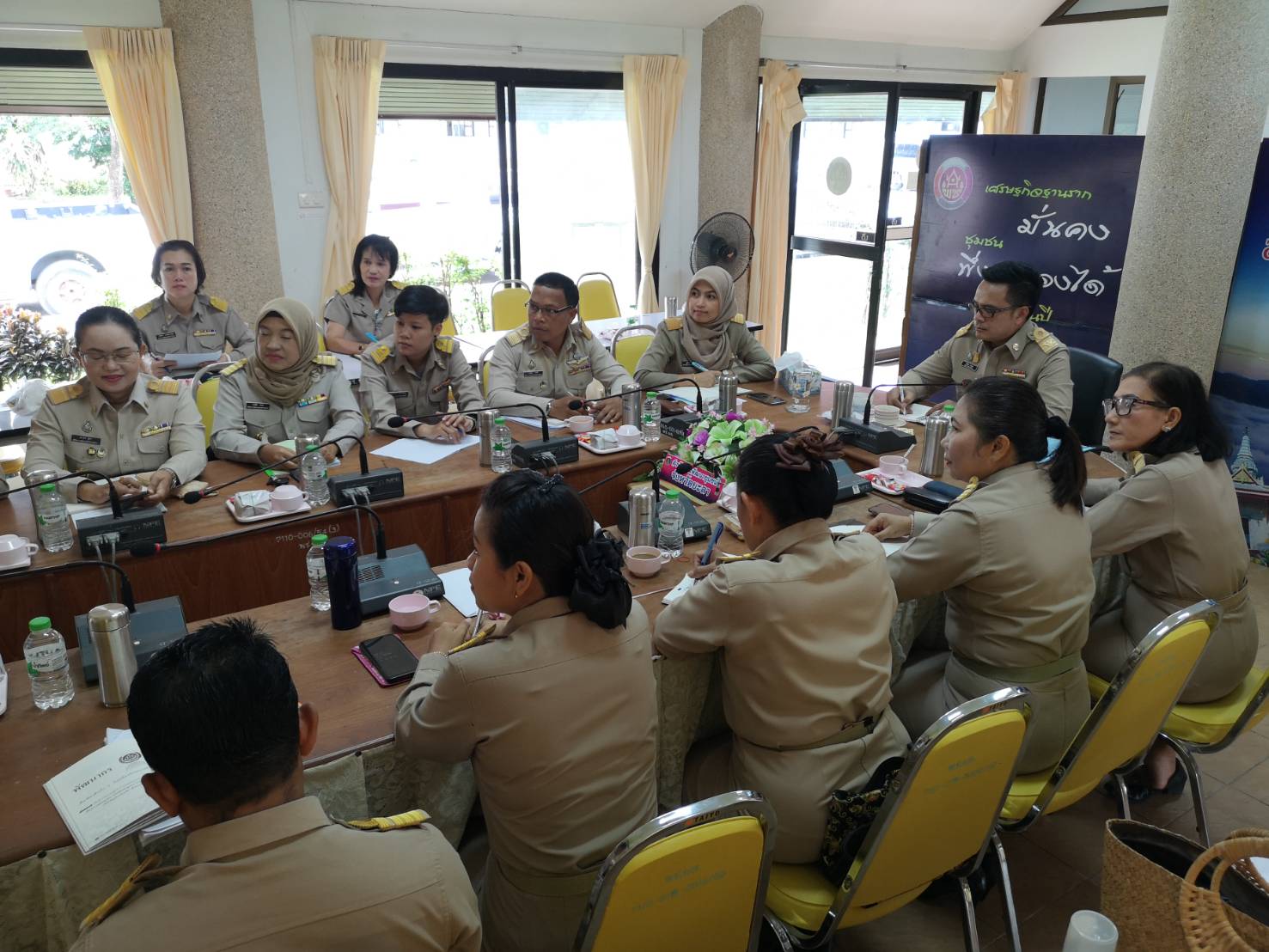 จังหวัดยะลา ร่วมรับชมการประชุมหารือข้อราชการประจำสัปดาห์ (Morning Brief)
