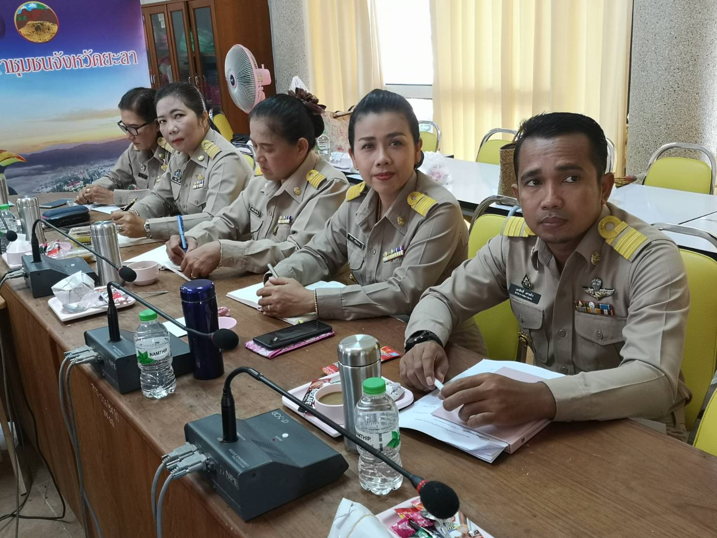 จังหวัดยะลา ร่วมรับชมการประชุมหารือข้อราชการประจำสัปดาห์ (Morning Brief)