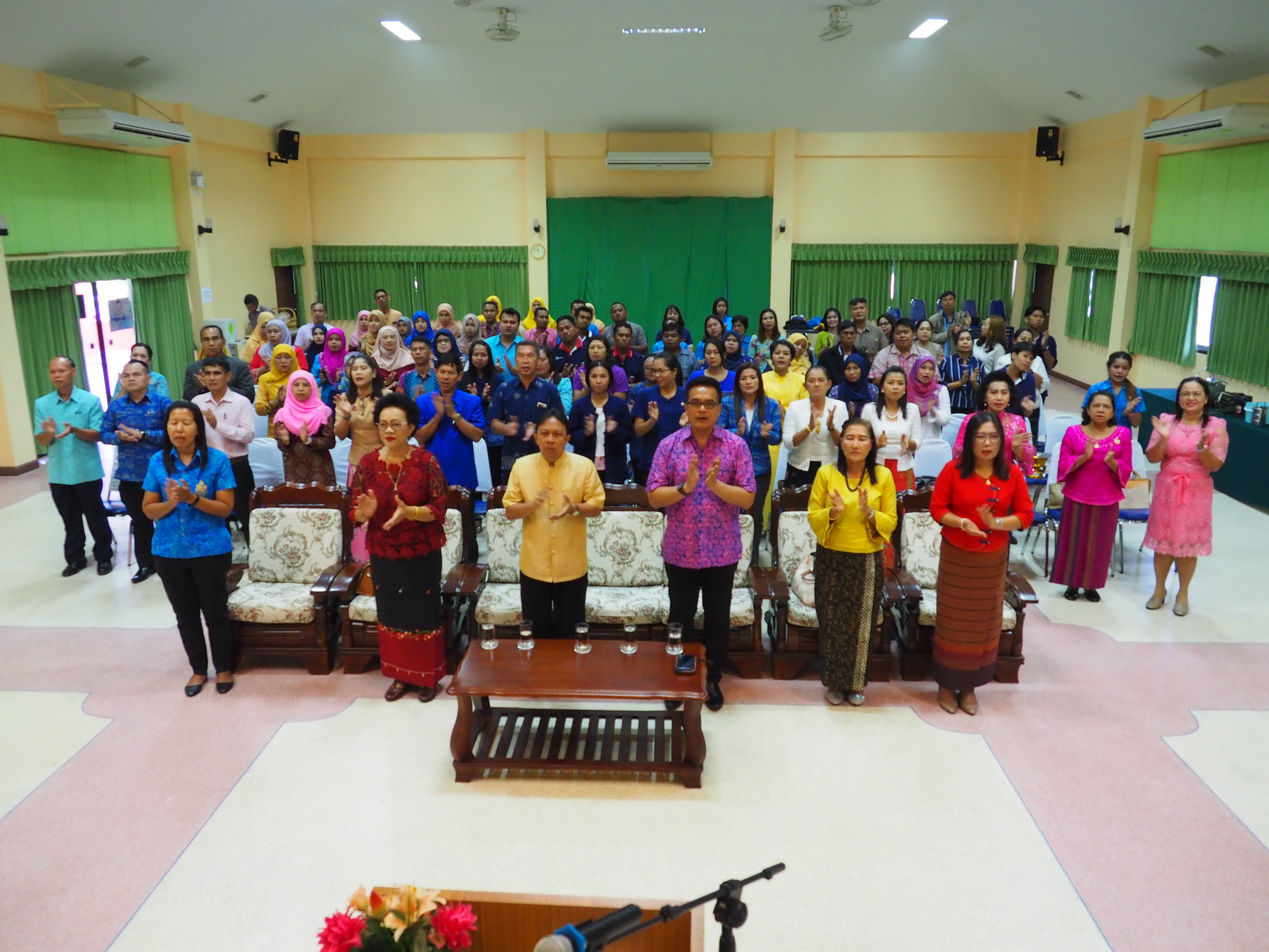 สำนักงานพัฒนาชุมชนจังหวัดยะลา กิจกรรมเนื่องในวันคล้ายวันก่อตั้งกรมการพัฒนาชุมชน ประจำปี พ.ศ.2562