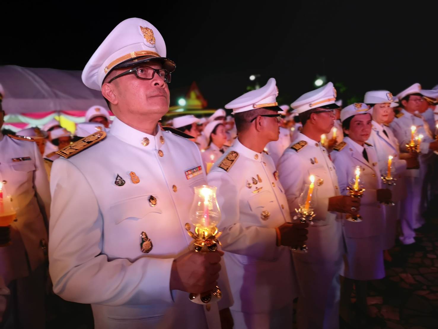 พัฒนาการจังหวัดยะลา ร่วมพิธีจุดเทียนเพื่อน้อมรำลึกในพระมหากรุณาธิคุณพระบาทสมเด็จพระจุลจอมเกล้าเจ้าอยู่หัว