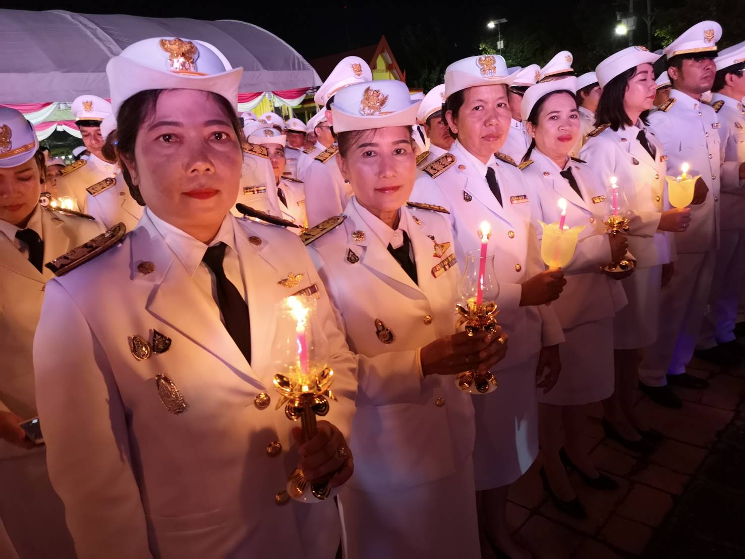 พัฒนาการจังหวัดยะลา ร่วมพิธีจุดเทียนเพื่อน้อมรำลึกในพระมหากรุณาธิคุณพระบาทสมเด็จพระจุลจอมเกล้าเจ้าอยู่หัว