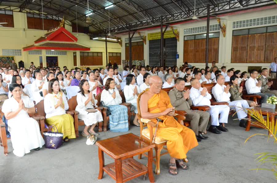 พช.ยะลา ร่วมพิธีทำบุญบวงสรวงเครื่องประกอบเกียรติยศประกอบศพ กลุ่มพิธีการศพที่ได้รับพระราชทาน