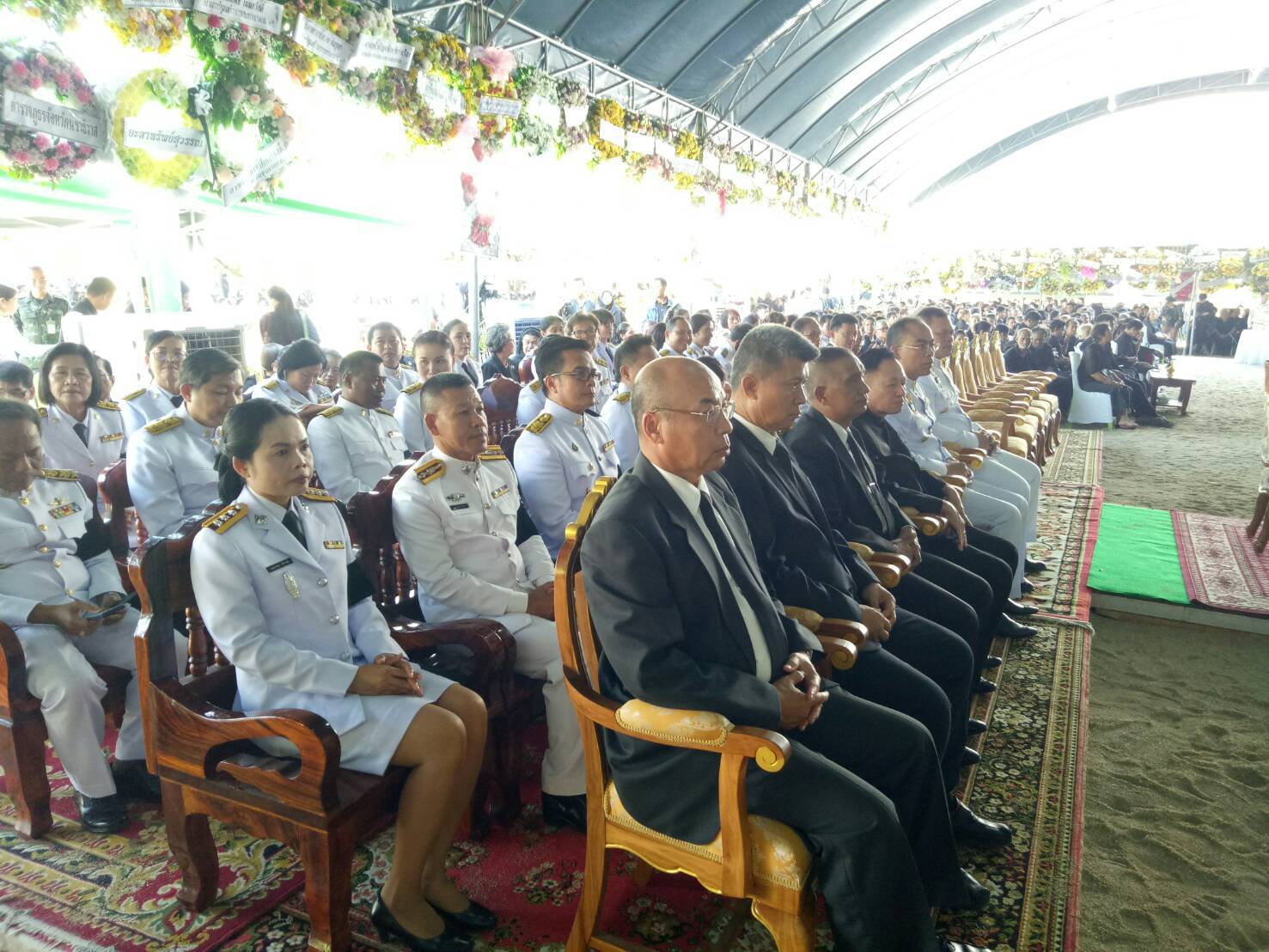 พัฒนาการจังหวัดยะลา ร่วมพิธีพระราชทานเพลิงศพผู้เสียชีวิต 9 ราย จากเหตุการณ์ความไม่สงบ