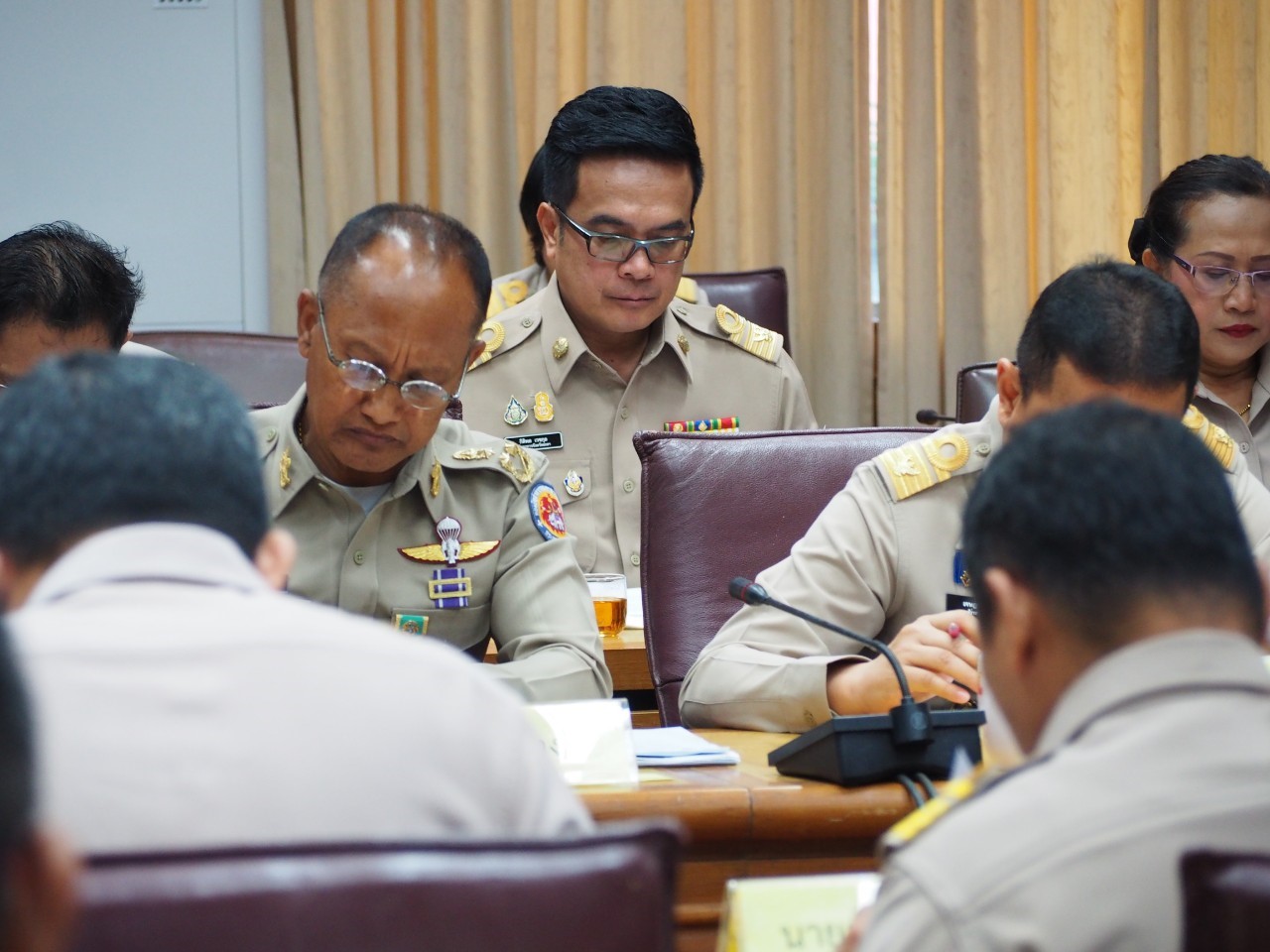 พจ.ยะลา ร่วมประชุมหัวหน้าส่วนราชการ หัวหน้าหน่วยงานรัฐวิสาหกิจ สังกัดกระทรวงมหาดไทย ประจำเดือนพฤศจิกายน