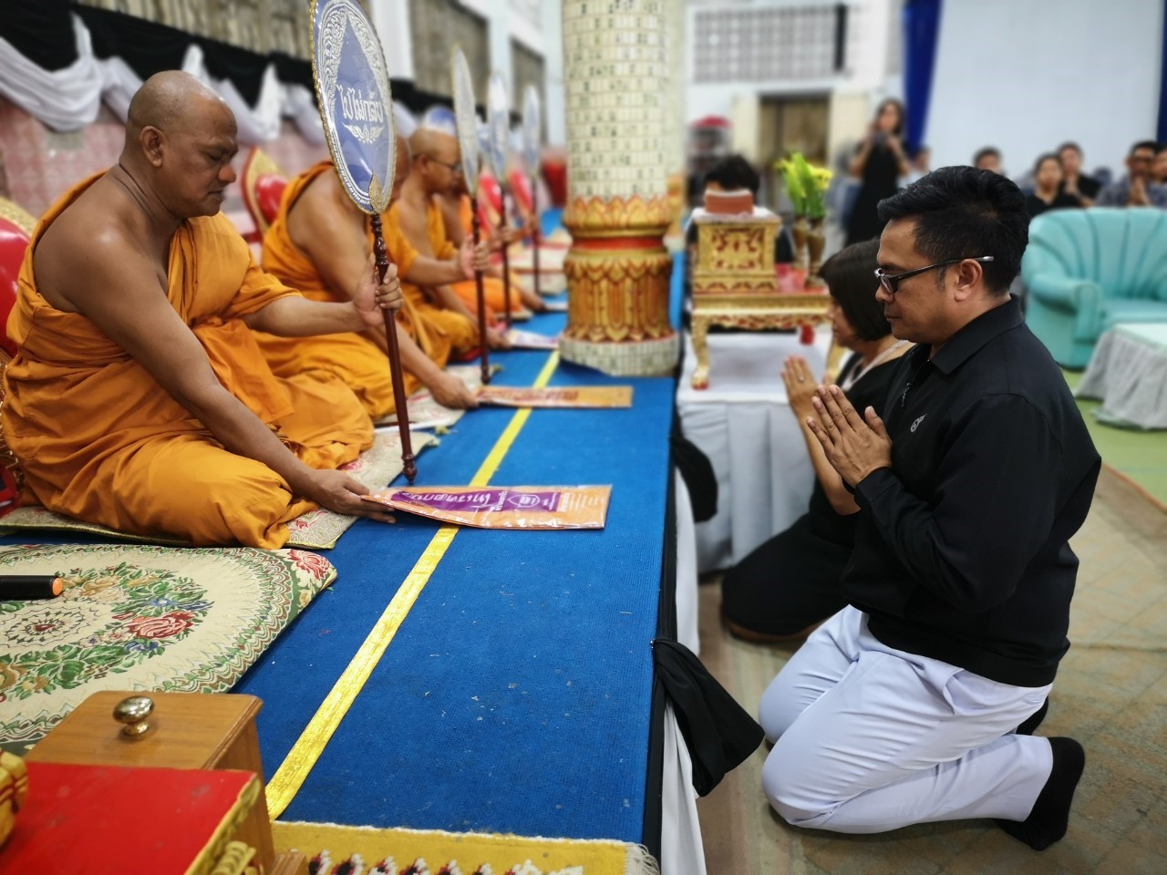 พช.ยะลา ร่วมรดน้ำศพและสวดพระอภิธรรมศพ คุณแม่ทองดี เย็นเปี่ยม
