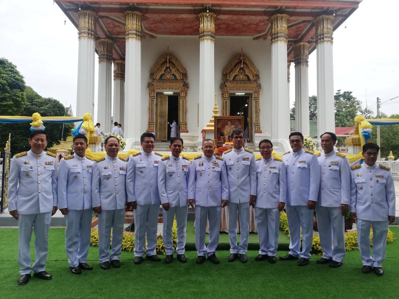 พจ.ยะลา  “ร่วม พิธีถวายผ้าพระกฐินพระราชทาน ประจำปี 2562