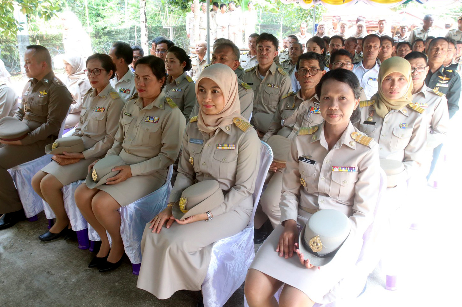 หัวหน้ากลุ่มงานยุทธศาสตร์ฯ ยะลา ร่วมให้การต้อนรับองคมนตรี