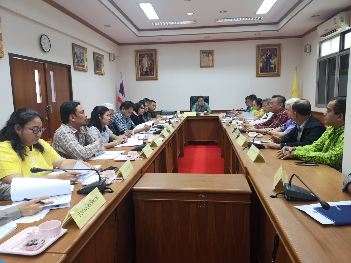 พช.ยะลา ร่วมการประชุมการคัดเลือกกรรมการที่ปรึกษาการบริหารและการพัฒนาจังหวัดชายแดนภาคใต้