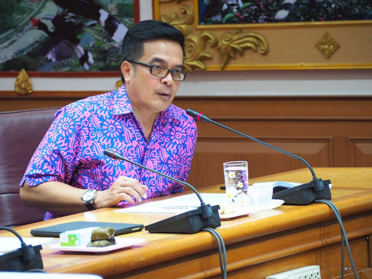 จ.ยะลา ประชุมคณะฯ ขับเคลื่อนการพัฒนาหมู่บ้านและชุมชนท้องถิ่นตามหลักปรัชญาของเศรษฐกิจพอเพียง