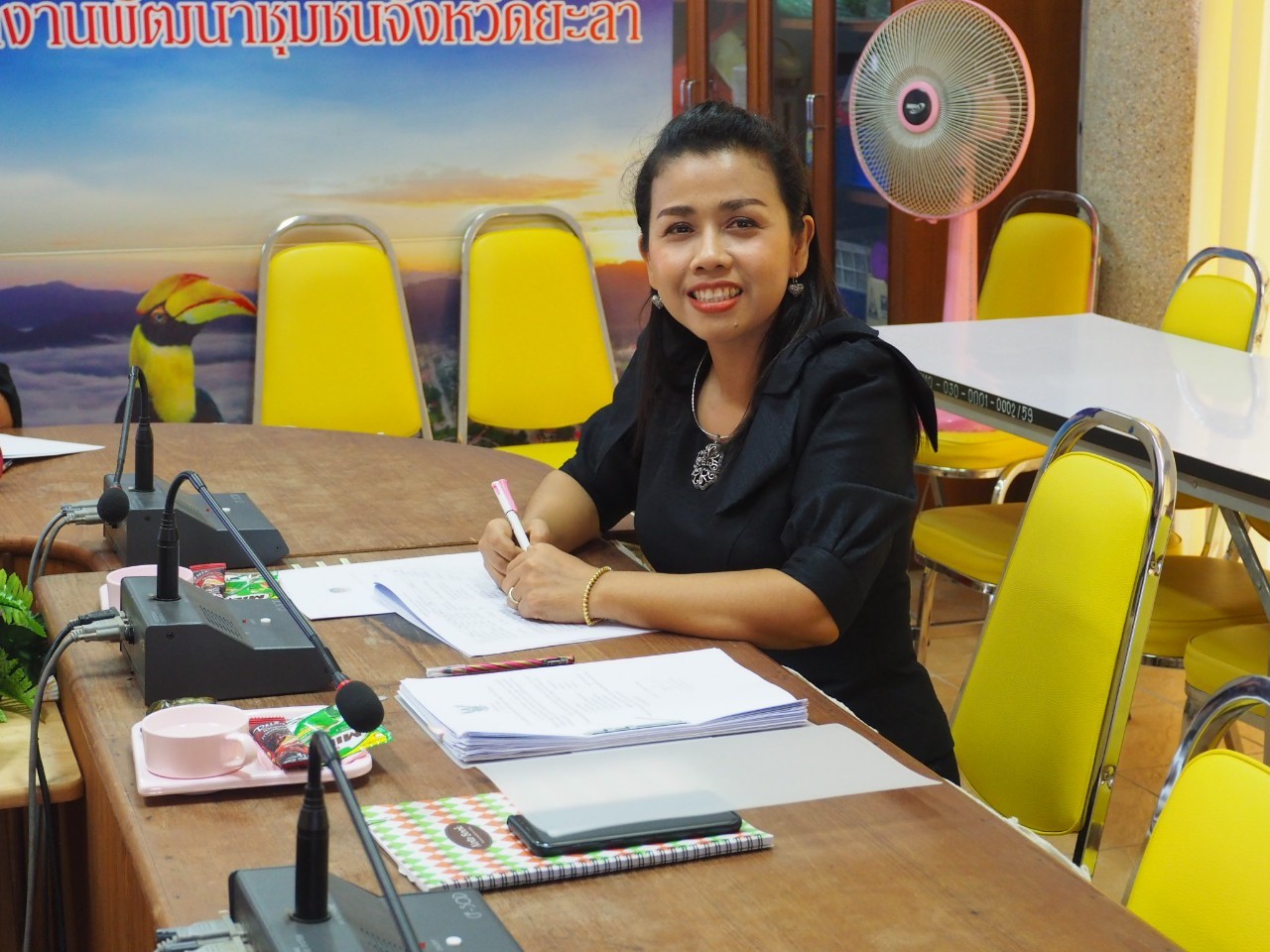 พช.ยะลา ประชุมคณะทำงานสรรหาและกลั่นกรองทีมผู้นำอาสาพัฒนาบ้านเกิด