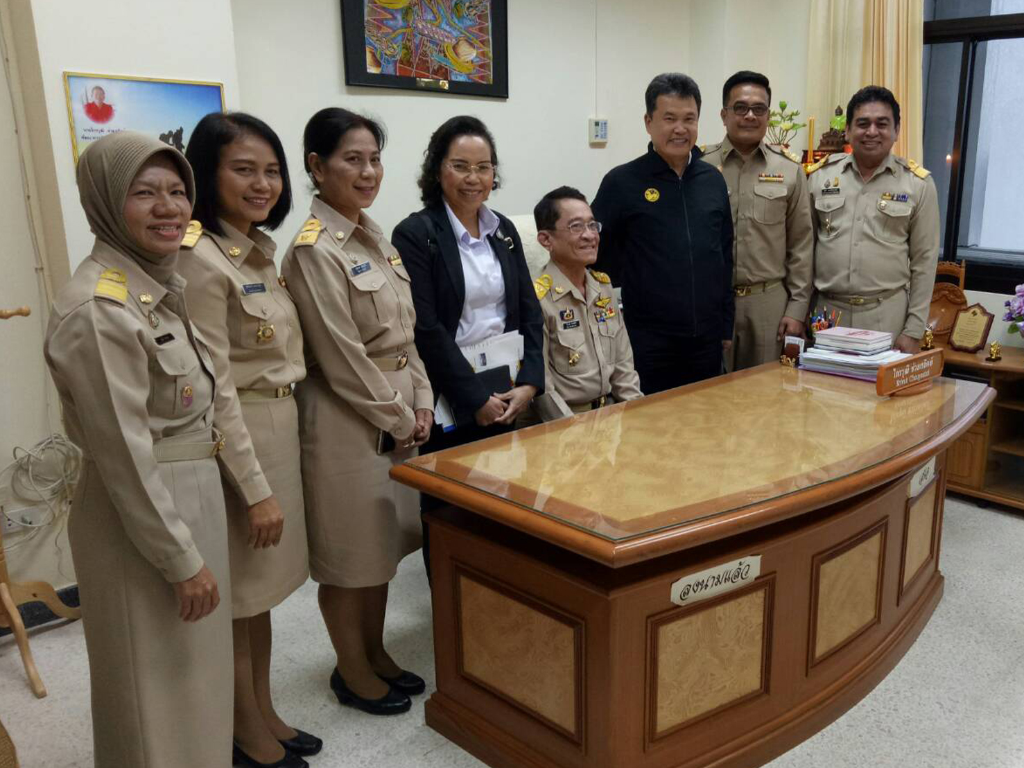 พจ.ยะลา ร่วมประชุมข้อราชการและรับมอบนโยบายจากรัฐมนตรีว่าการกระทรวงมหาดไทย