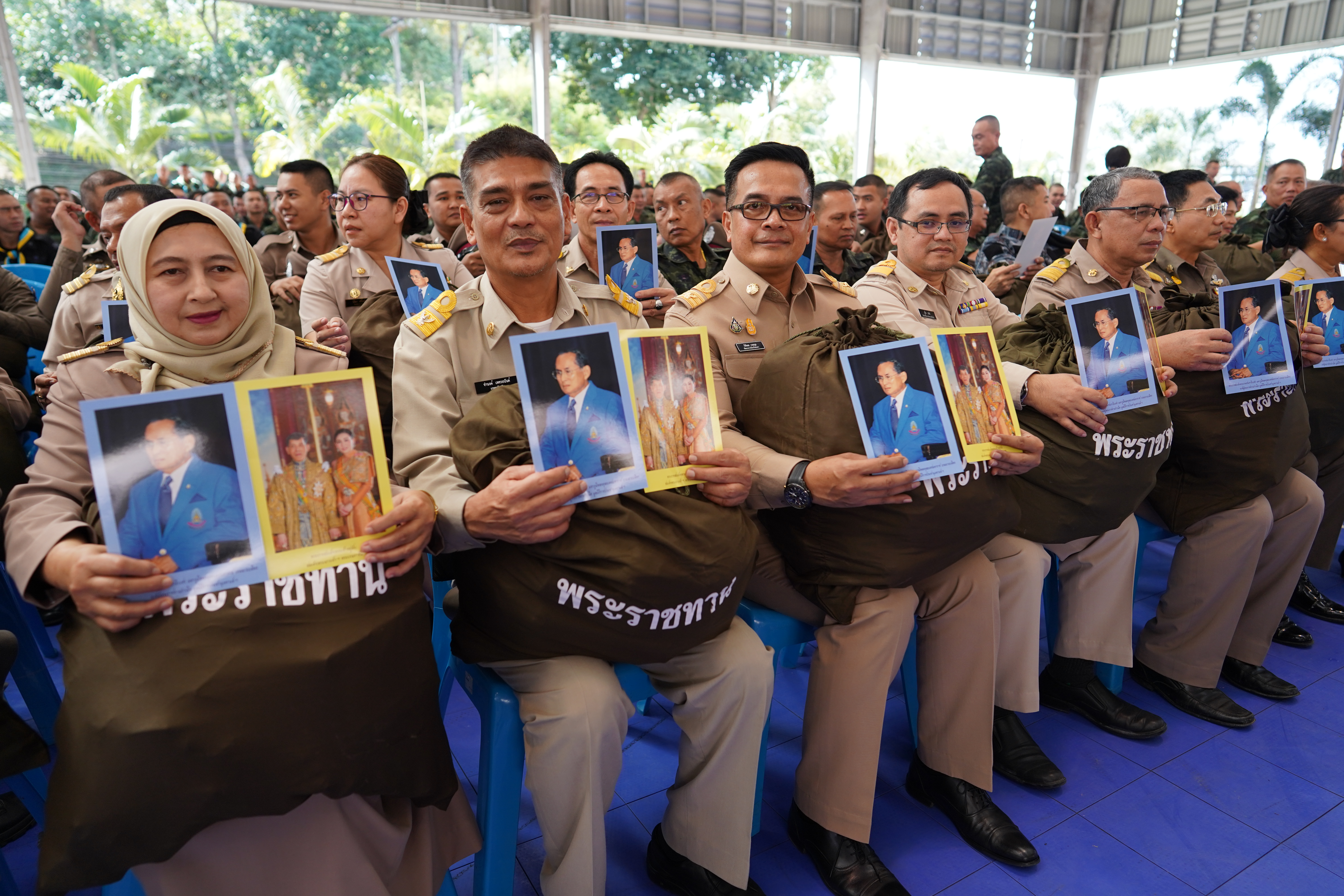 พจ.ยะลา ร่วมต้อนรับ พลเอก ไพบูลย์ คุ้มฉายา องคมนตรี