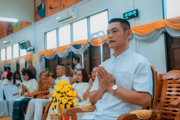 พช.ยะลา ร่วมพิธีเจริญพระพุทธมนต์ถวายพระพรชัยมงคล