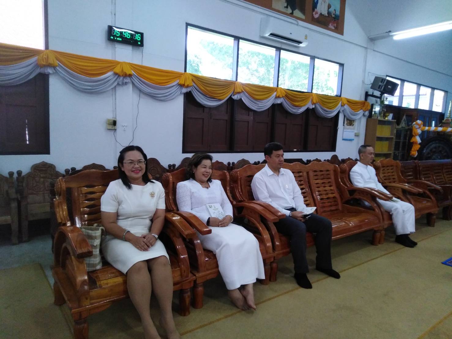 พช.ยะลา พิธีเจริญพระพุทธมนต์ถวายพระพรชัยมงคล