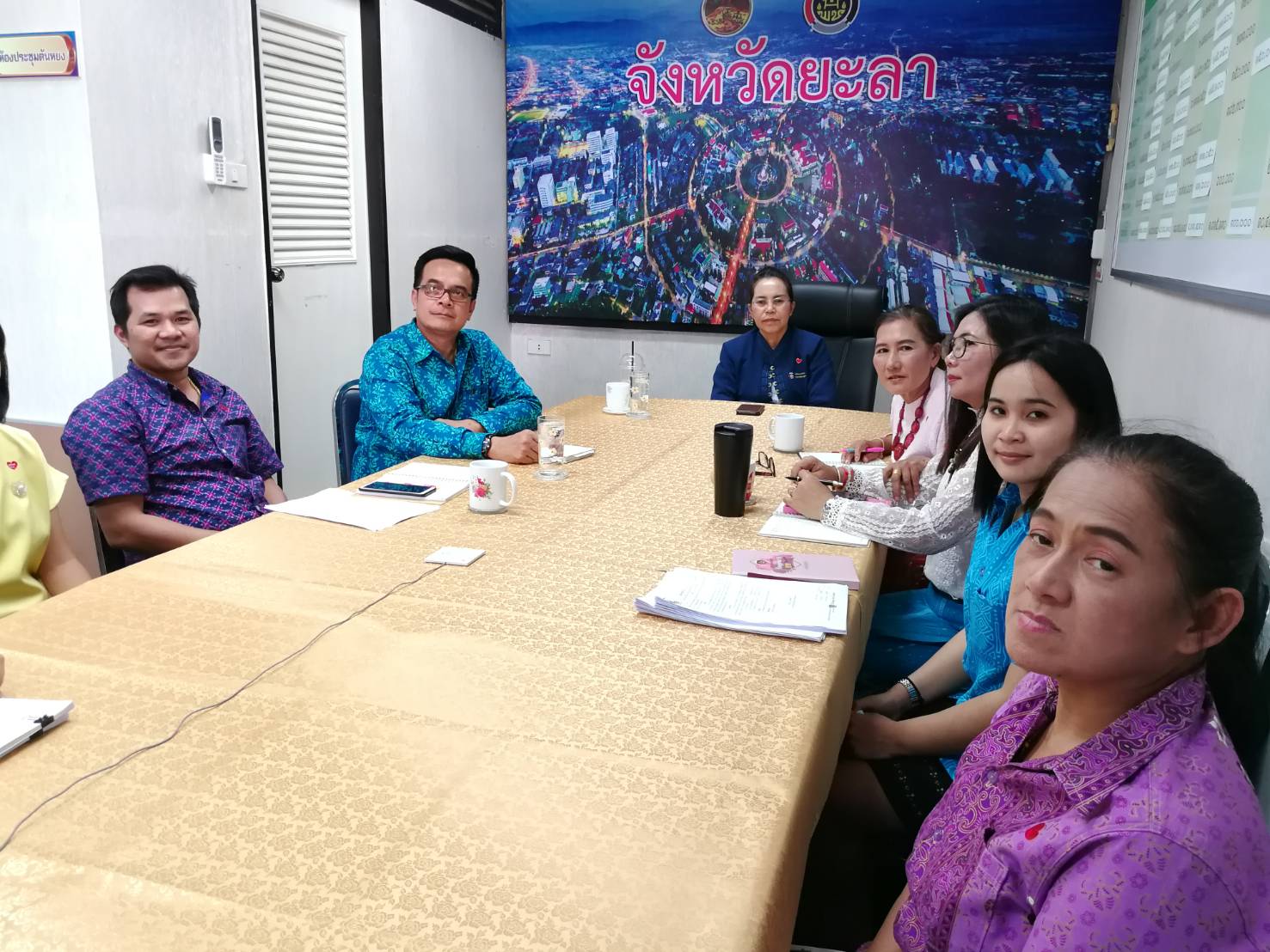 จ.ยะลา ร่วมประชุมติดตามการดำเนินงานกองทุนพัฒนาบทบาทสตรี