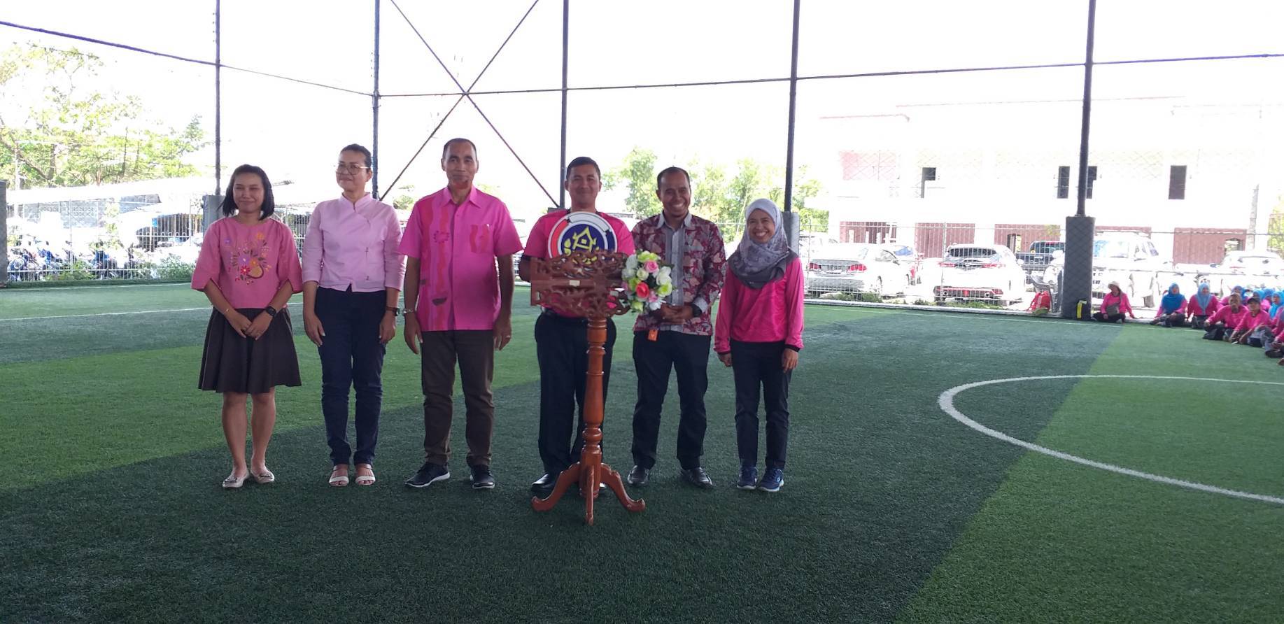 พัฒนาชุมชนเมืองยะลา จัดแข่งขันกีฬาเชื่อมความสัมพันธ์สตรี
