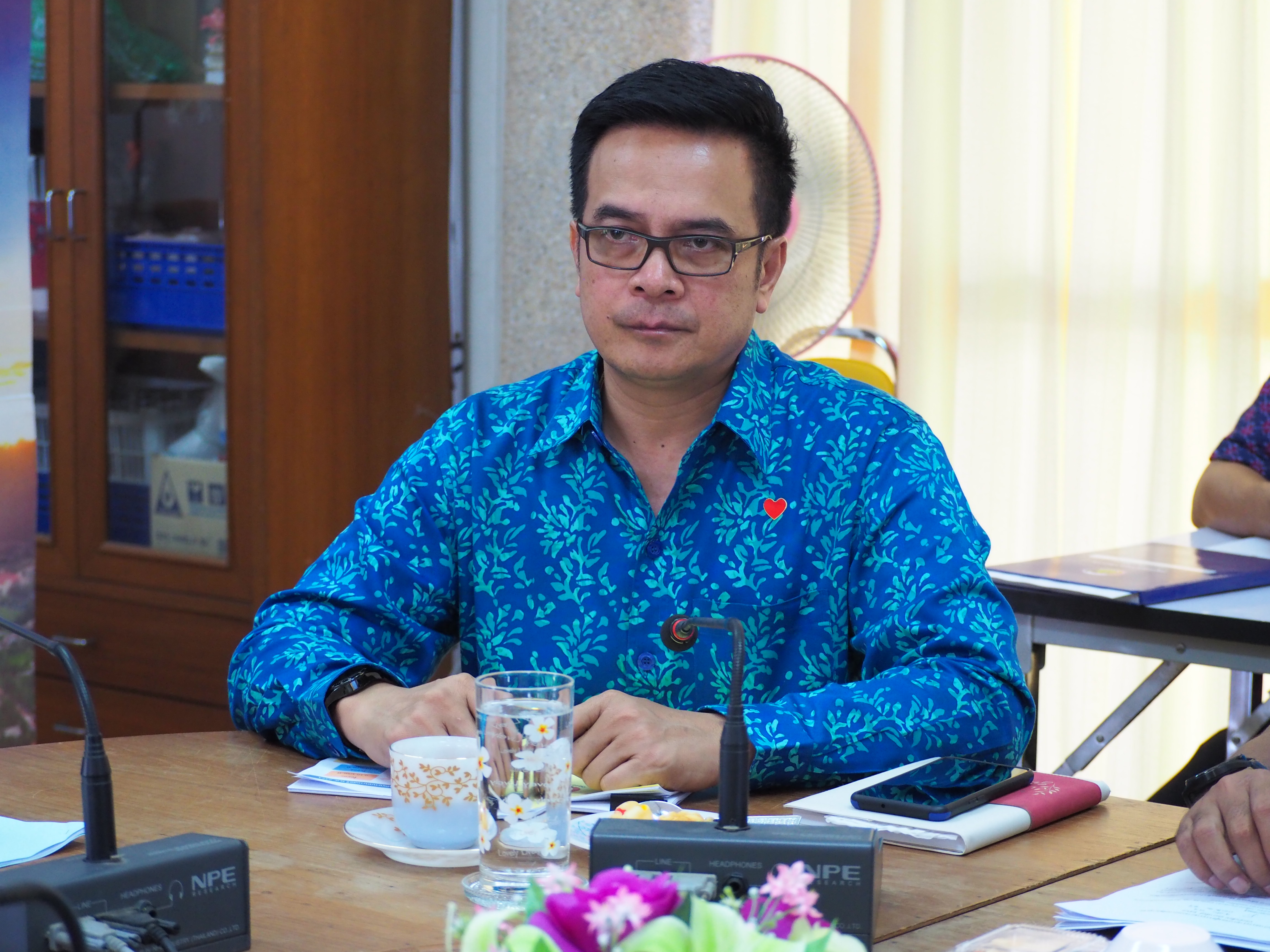 พช.ยะลา ให้ข้อมูลการตรวจราชการกรมการพัฒนาชุมชน เดือนกุมภาพันธ์ 63