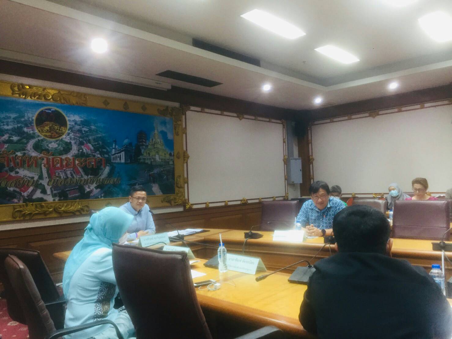 พช.ยะลา ร่วมประชุมคณะกรรมการบริหารและจัดหาระบบคอมพิวเตอร์