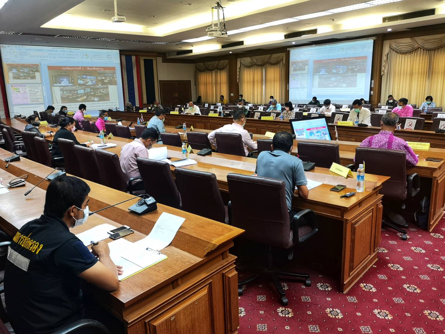 พช.ยะลา ร่วมประชุมเฝ้าระวัง โควิด – 19 ครั้งที่ 12/2563