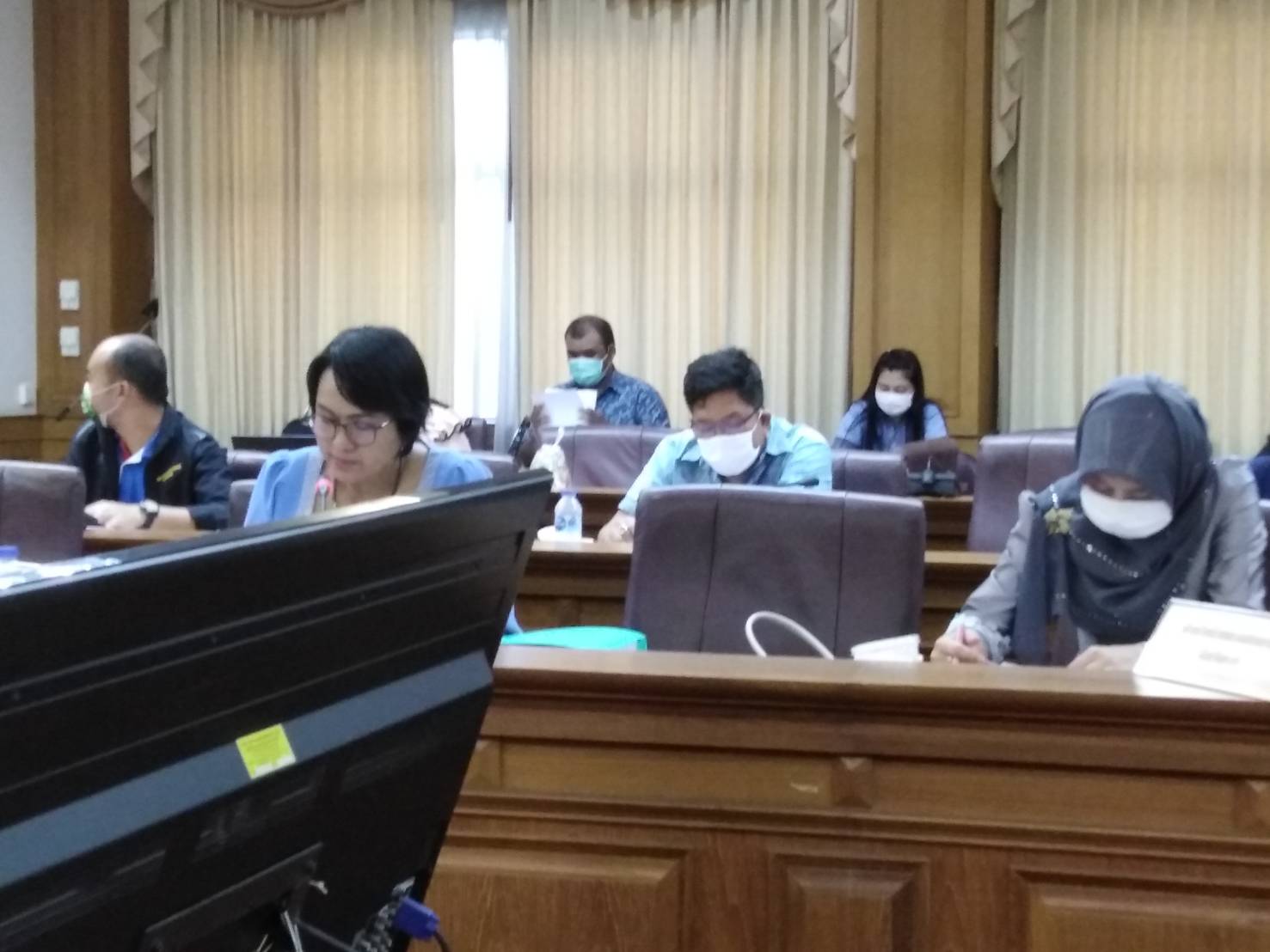 พช.ยะลา ร่วมประชุมติดตามการใช้จ่ายงบประมาณโครงการฯ จังหวัดยะลา
