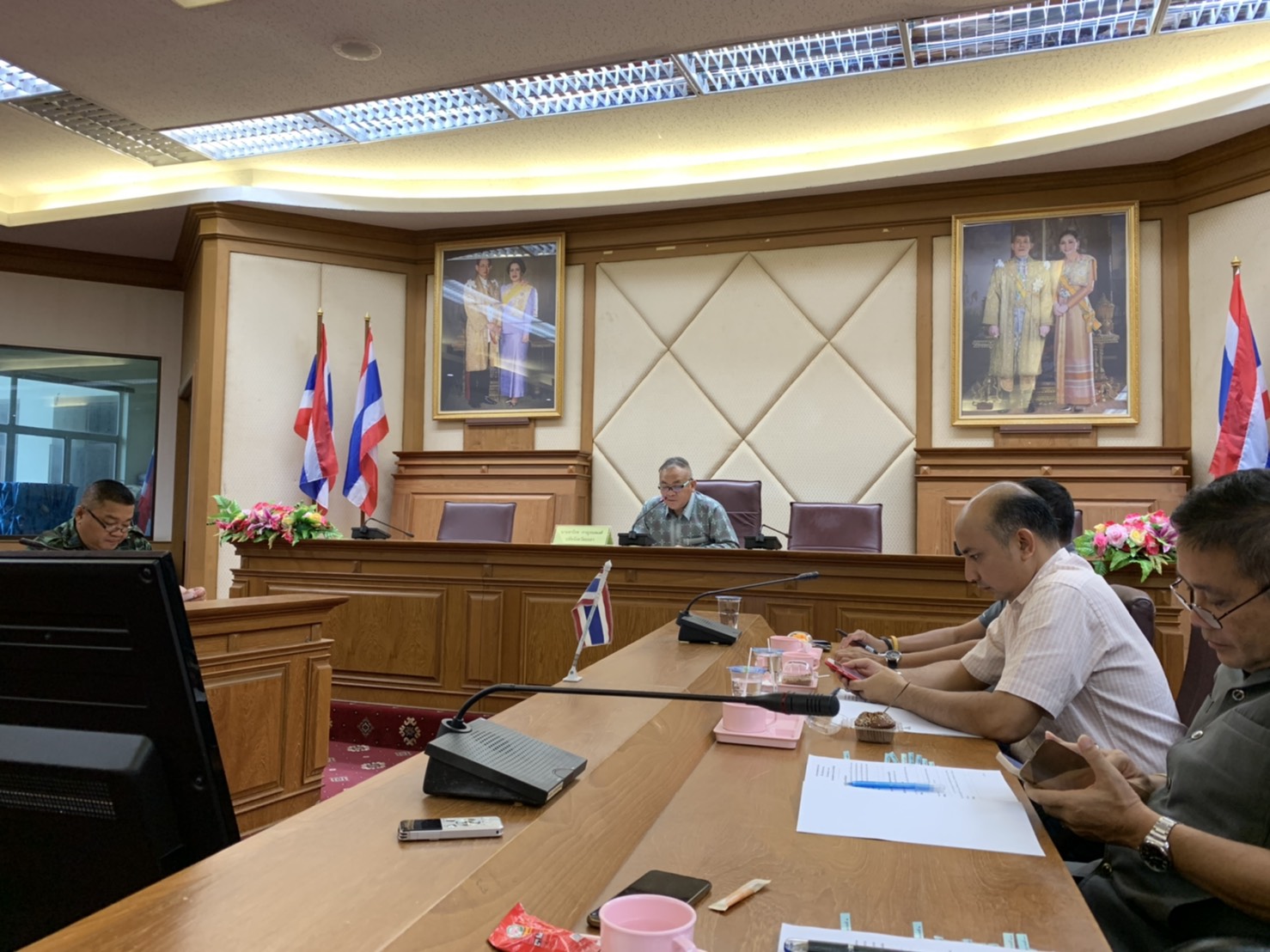พช,ยะลา ร่วมประชุมคณะกรรมการศูนย์อำนวยการป้องกันและปราบปรามยาเสพติดจังหวัดยะลา