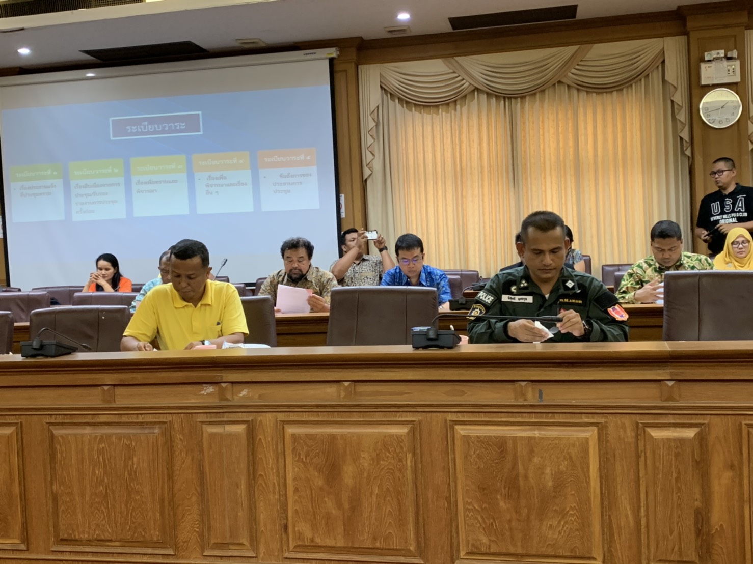 พช,ยะลา ร่วมประชุมคณะกรรมการศูนย์อำนวยการป้องกันและปราบปรามยาเสพติดจังหวัดยะลา