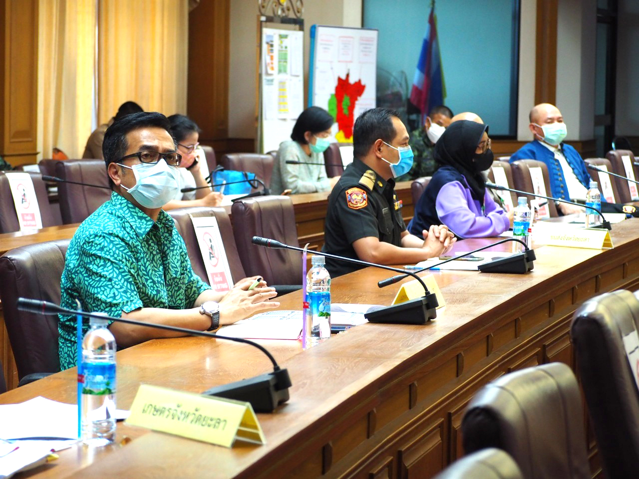 พช.ยะลา ร่วมประชุมเฝ้าระวัง โควิด – 19 ครั้งที่ 13/2563