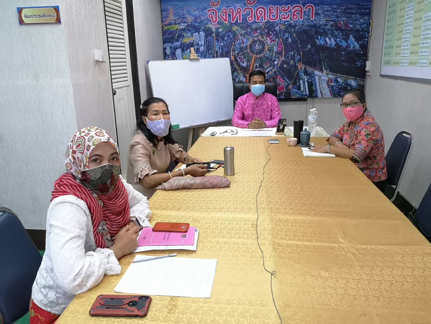 พช.ยะลา ร่วมรับฟังการประชุมกรมการพัฒนาชุมชน ครั้งที่ 4/2563