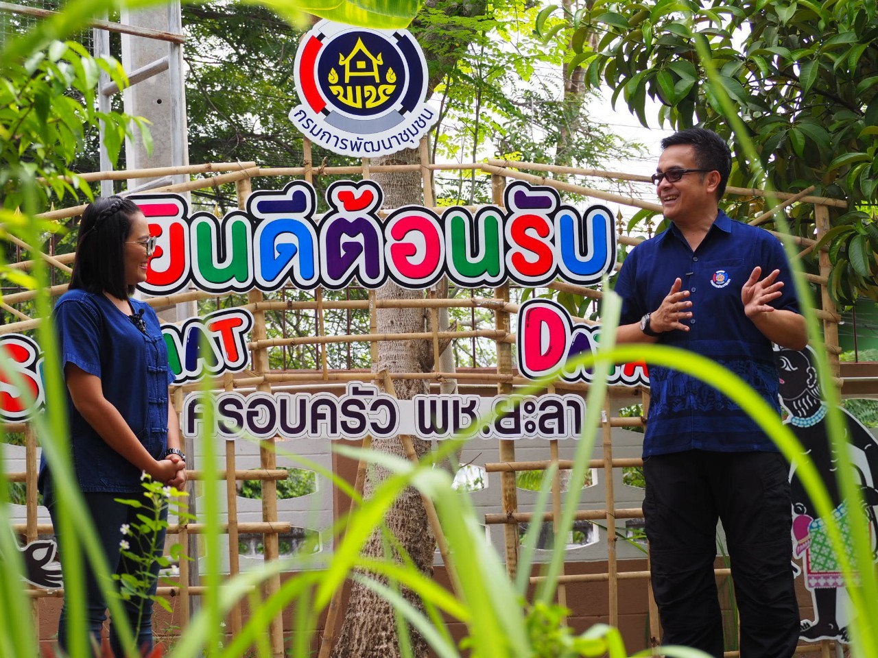พช.ยะลา ถ่ายทำรายการโทรทัศน์ “เชิญชวนปลูกผัก กับ พช.”