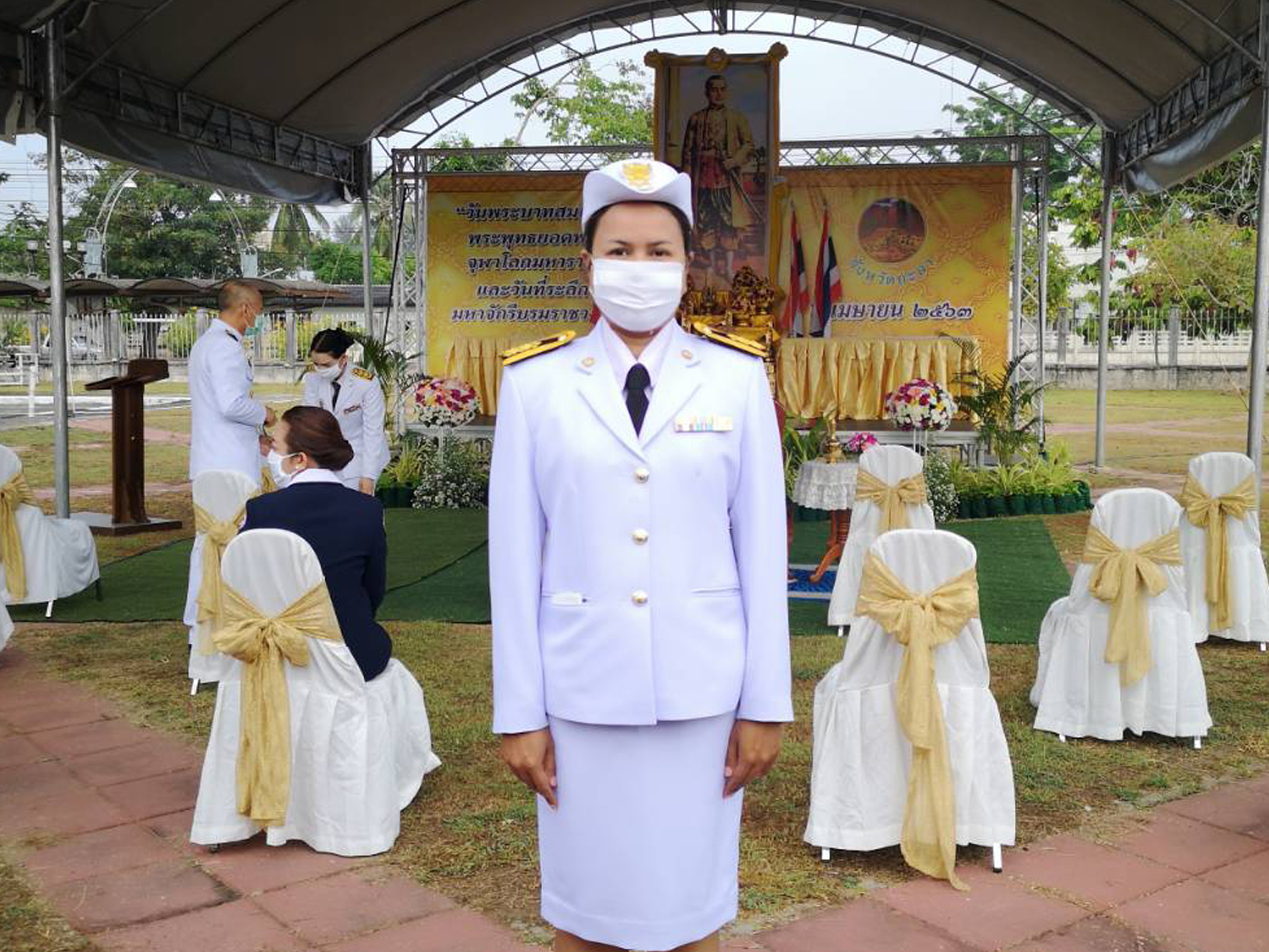 พช.ยะลา ร่วมพิธีเนื่องในวันพระบาทสมเด็จพระพุทธยอดฟ้าจุฬาโลกมหาราช และวันที่ระลึกมหาจักรีบรมราชวงศ์ ประจำปี 2563